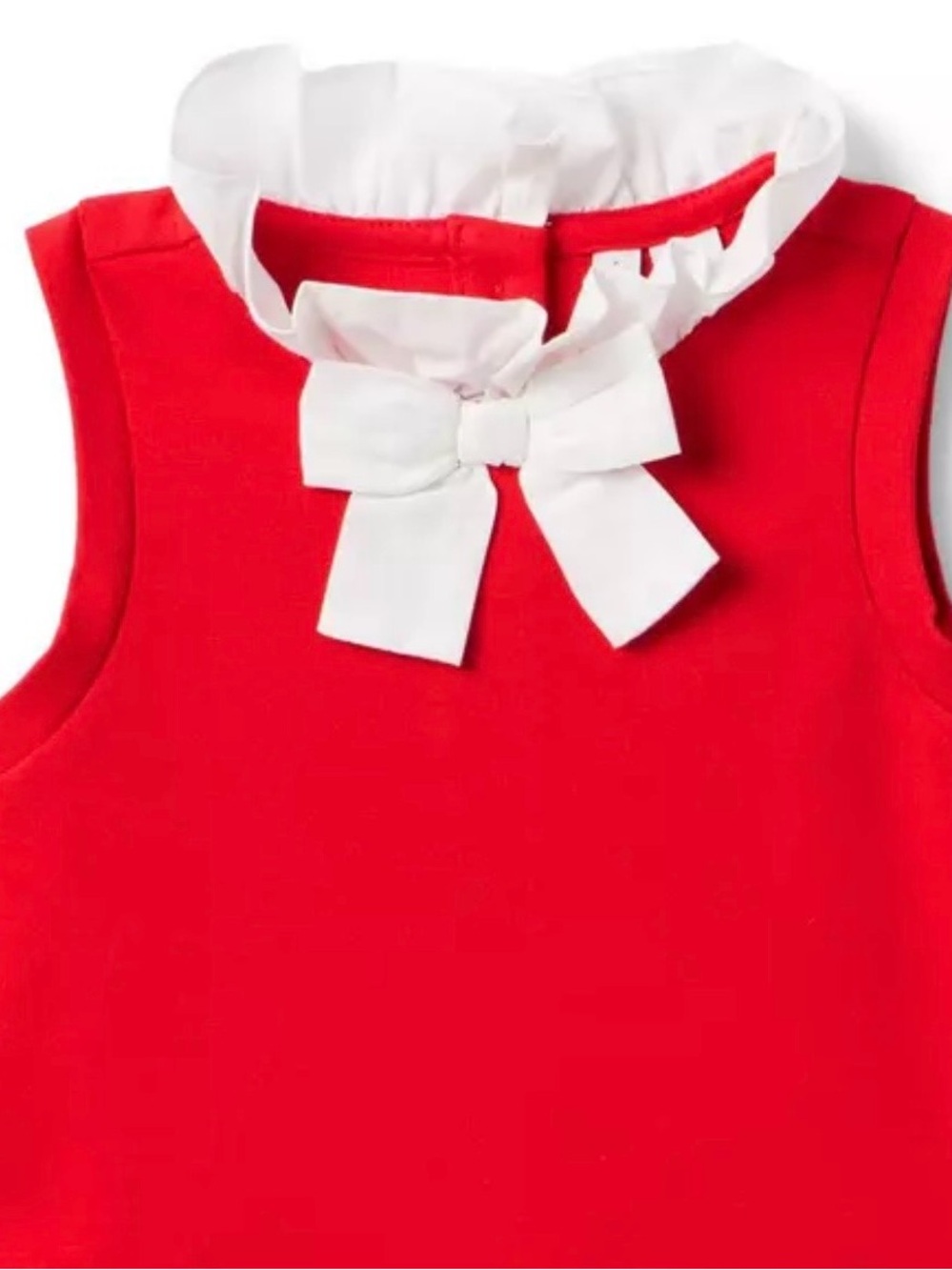Janie and Jack The Ponte Café Dress in True Red Size 4Y - Picture 2 of 15